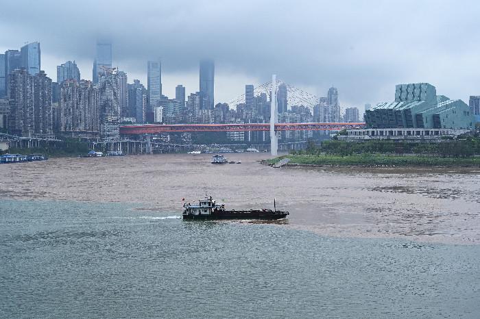 重慶現(xiàn)“鴛鴦鍋”景觀